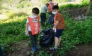Başkan Karagöl çöp toplama etkinliğine katılarak çocuklarla birlikte çöp topladı.