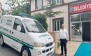 Tokat Belediye Başkanı Eyüp Eroğlu Karayaka Beldesine Cenaze nakil aracı hediye etti