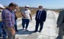 Erbaa Kaymakamı Sayın Dr. İsmail Altan Demirayak, Erbaa – Tanoba kasabası arasında yapımı devam eden yol çalışmasını yerinde inceledi