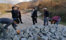Erbaa Ustamehmet – Yurtalan Köyleri grup yolundaki  parke taşı yapım işinde sona gelindi.