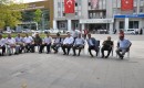 Erbaa Cumhuriyet Meydanında Erbaa Kaymakamlığı tarafından düzenlenen bayramlaşma programı düzenlendi