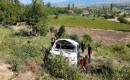 Erbaa’da inşaat işçilerini taşıyan kamyonet devrildi, 1 ölü