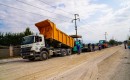 Erbaa Belediyesi Avrasya caddesinde sıcak asfalt çalışması başlattı